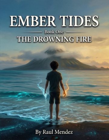 Original cover for The Drowning Fire